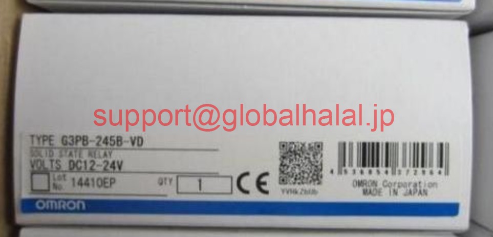 新品【東京発★適格請求書★税込】G3PB-245B-VD G3PB 245B VD 12-24VDC OMRON Solid States Relay リレー オムロン【６ヶ月保証】｜Global Halal Japan 13,845円