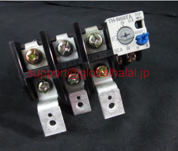 新品【東京発★適格請求書★税込】三菱 Mitsubishi Thermal Overload Relay TH-N60KPTA 67A【6ヶ月保証】|Global Halal Japan