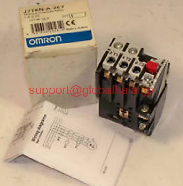 新品【東京発★適格請求書★税込】OMRON J7TKN-A-2E7 Thermal Overload Relay オムロン【6ヶ月保証】|Global Halal Japan