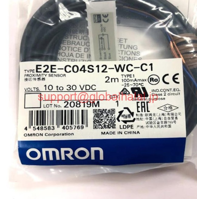 新品【東京発★適格請求書★税込】Omron E2E-CO4S12-WC-C1 Proximity Switch オムロン【6ヶ月保証】|Global Halal Japan