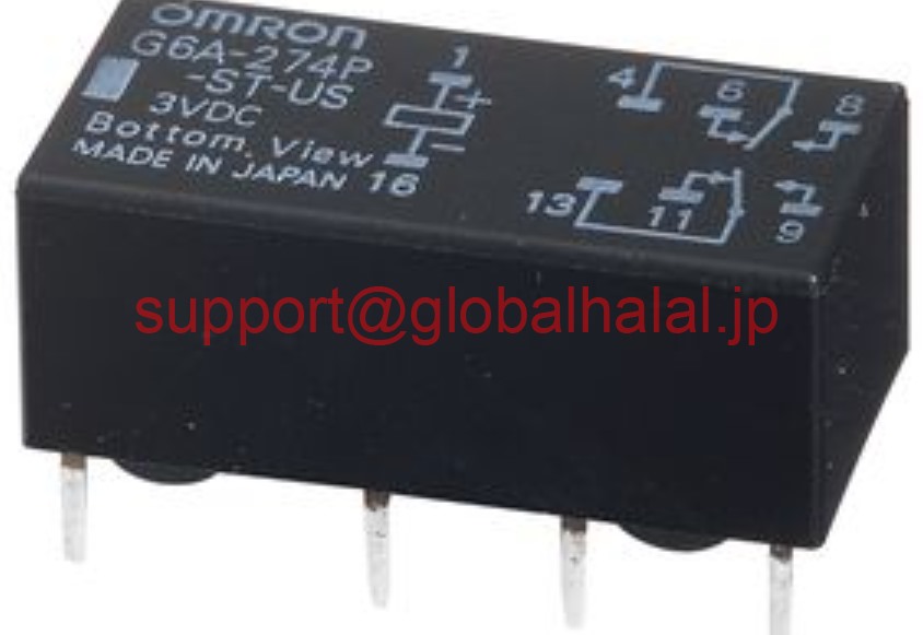新品【東京発★適格請求書★税込】(10個) RELAY #-PIN GENERIC-RELAY OMRON G6AK-274P-STLT-US 6AK274 G6AK274PSTLTUS オムロン【6ヶ月保証】|Global Halal Japan
