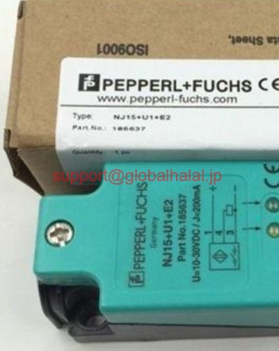 新品【東京発★適格請求書★税込】Pepperl+Fuchs NJ15+U1+E2 NJ15U1E2 Proximity Switch【6ヶ月保証】|Global Halal Japan