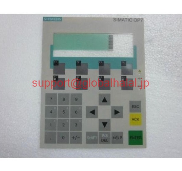 新品【東京発★適格請求書★税込】Membrane Keypad (for Siemens OP7 6AV3607-1JC30-0AX1 6AV3 607-1JC30-0AX1)【6ヶ月保証】|Global Halal Japan