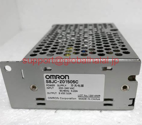 新品【東京発★適格請求書★税込】OMRON S8JC-Z01505C Switching Power Supply S8JC-Z01505C オムロン【６ヶ月保証】｜Global Halal Japan