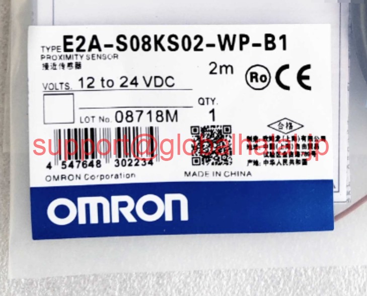 新品【東京発★適格請求書★税込】Omron E2A-S08KS02-WP-B1 Proximity Switch オムロン【６ヶ月保証】