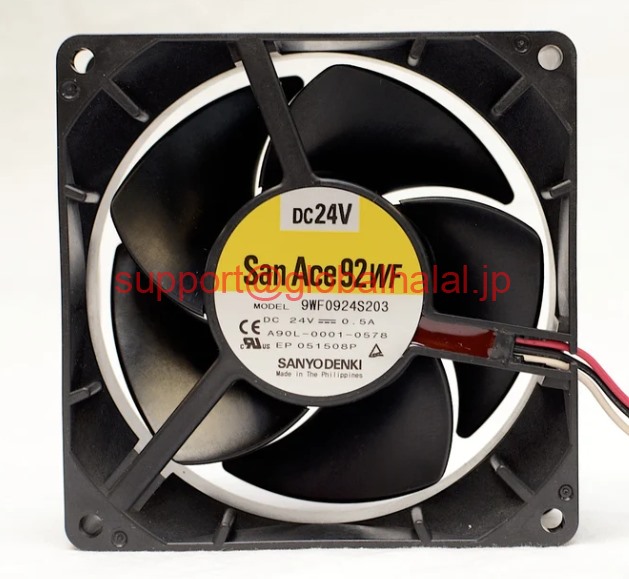 新品【東京発★適格請求書★税込】Fan Motor A90L-0001-0578 Sanyo 9WF0924S203【６ヶ月保証】