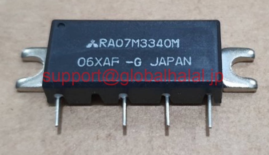 新品【東京発★適格請求書★税込】三菱 RA07M3340M Manu:MITSUBIS Encapsulation:MODULE,MITSUBISHI RF MOSFET MODULE【6ヶ月保証】|Global Halal Japan