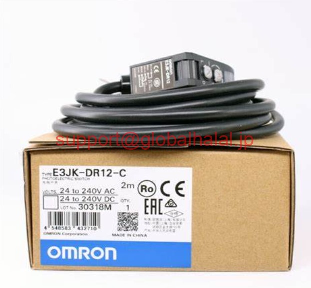 新品【東京発★適格請求書★税込】E3JK-DP12-C E3JK DP12 C 10-30VDC Omron Photoelectric Switch オムロン【６ヶ月保証】｜Global Halal Japan