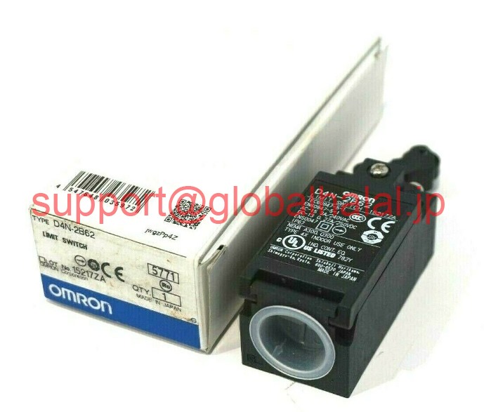 新品【東京発★適格請求書★税込】D4N-2B62 D4N 2B62 Omron Limit Switch オムロン【６ヶ月保証】