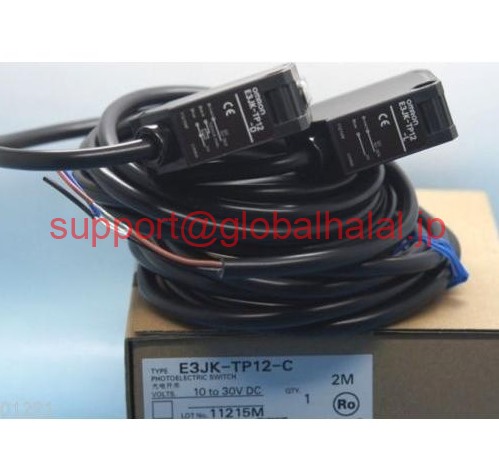 新品【東京発★適格請求書★税込】OMRON sensor switch E3JK-TP12-C 2M オムロン【6ヶ月保証】|Global Halal Japan