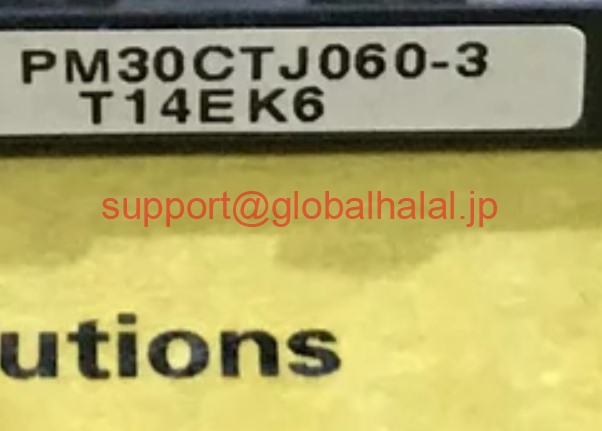 新品【東京発★適格請求書★税込】三菱 PM30CTJ060-3 Mitsubishi 600V 20A intelligent power module for flat-base【６ヶ月保証】｜Global Halal Japan