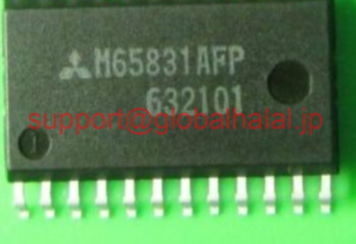 新品【日本の首都発★適当お願いごと書★税込】(5個) M65831FP M6583IFP SOP24 Mitsubishi Digital Echo Patch 集積回路【６ヶ月引き受ける】