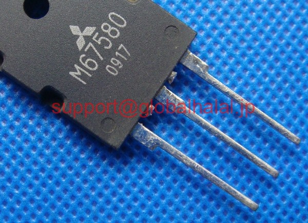 新品【日本の首都発★適当お願いごと書★税込】(5個) M67580 67580 Transistor MITSUBISHI TO-3PL【６ヶ月引き受ける】
