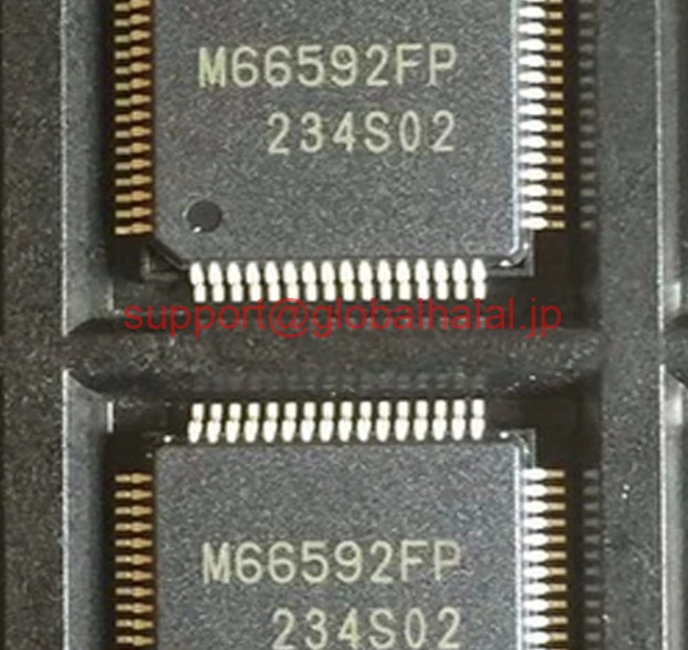 新品【日本の首都発★適当お願いごと書★税込】M66592FP USB2.0 Peripheral Controller 集積回路 LQFP-64【６ヶ月引き受ける】