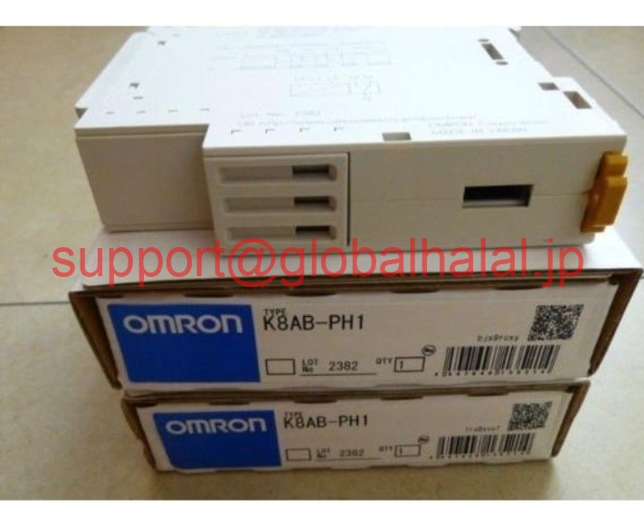 新品【東京発★適格請求書★税込】Omron K8AB-PH1 phase sequence monitoring relay K8ABPH1 オムロン【6ヶ月保証】|Global Halal Japan