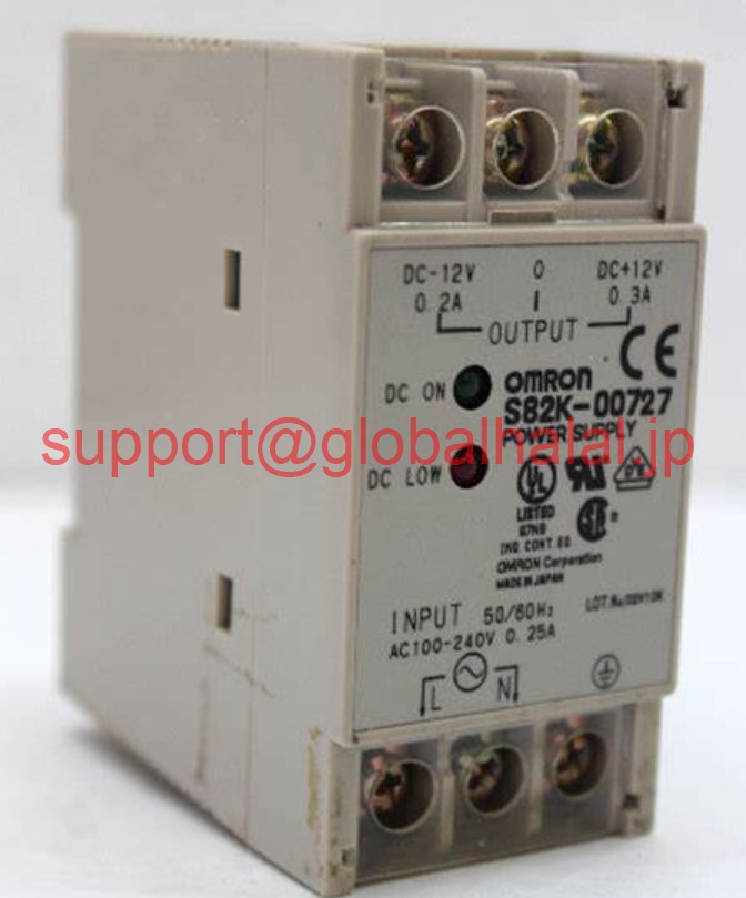 新品【東京発★適格請求書★税込】Omron S82K-00727 (USED, good working condition) S82K00727 オムロン -【6ヶ月保証】|Global Halal Japan