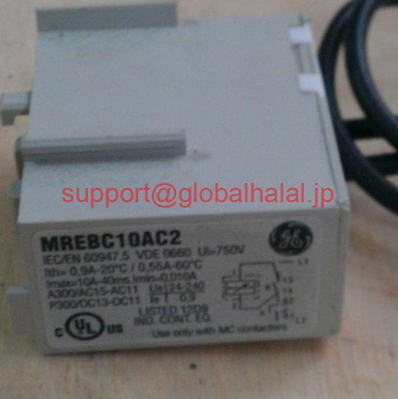 新品【東京発★適格請求書★税込】GE MREBC10AC2 Timer MC Contactor .5-60 Sec 24-240 Volt【６ヶ月保証】｜Global Halal Japan