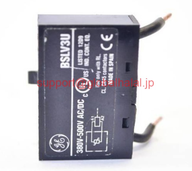 新品【日本の首都発★適当お願いごと書★税込】GE BSLV3U 380V-500V AC/DCV Varister For a RL CL Or CR45 Series Contactor【６ヶ月引き受ける】