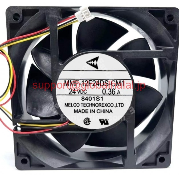 新品【東京発★適格請求書★税込】MMF-12D24DS-CM1 Mitsubishi fan 24V 0.36A 3pin MMF12D24DSCM1【６ヶ月保証】