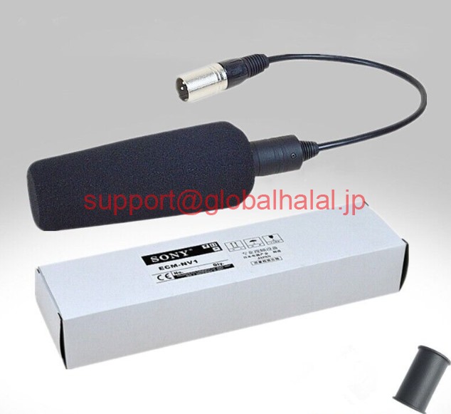 新品【東京発★適格請求書★税込】SONY ECM-NV1 Video Camera Interview Recording Microphone Condenser Mic #J223 lx ソニー【６ヶ月保証】｜Global Halal Japan