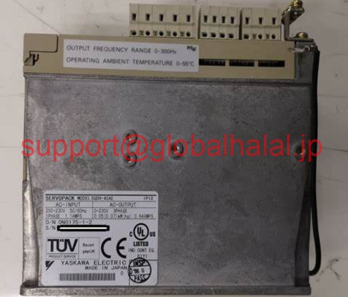 新品【東京発★適格請求書★税込】Yaskawa Servopack SGDH-A5AE-RY414 UIC p/n 630 123 9941 Unit Driver【６ヶ月保証】｜Global Halal Japan