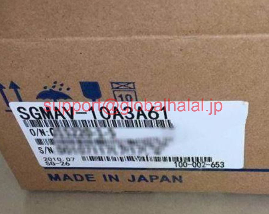 新品【東京発★適格請求書★税込】SGMAV-10A3A61 YASKAWA SERVO MOTOR SGMAV 10A3A61【６ヶ月保証】｜Global Halal Japan