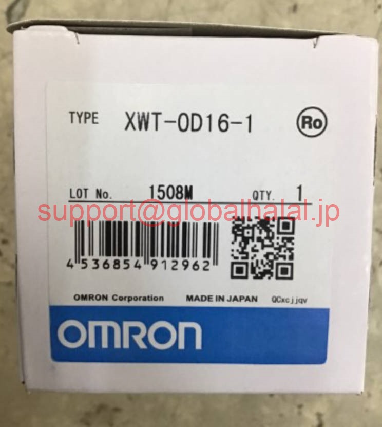 新品【東京発★適格請求書★税込】OMRON/オムロン 　拡張ユニット 　XWT-OD16-1【６ヶ月保証】｜Global Halal Japan