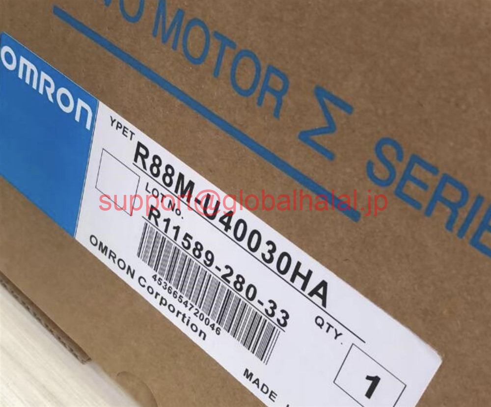 新品【東京発★適格請求書★税込】OMRON/オムロン サーボモータ R88M-U40030HA【６ヶ月保証】｜Global Halal Japan