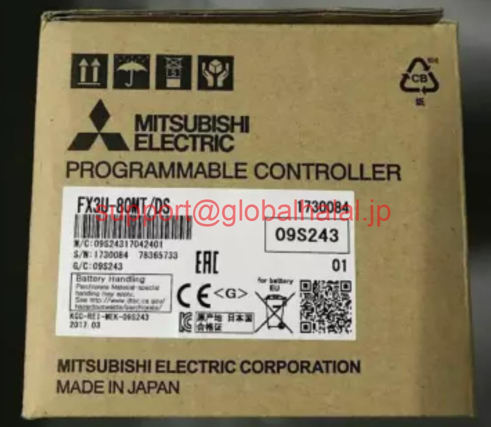 新品【日本の首都発★適当お願いごと書★税込】FX3U-80MT/DS PLCプログラマブルコントローラースポットストックMT68【６ヶ月言いはなつ】