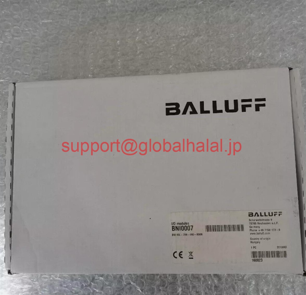 新品【東京発★適格請求書★税込】BNI0007 BNI IOL-709-000-K006 I/OモジュールBNI0007 【６ヶ月保証】｜Global Halal Japan