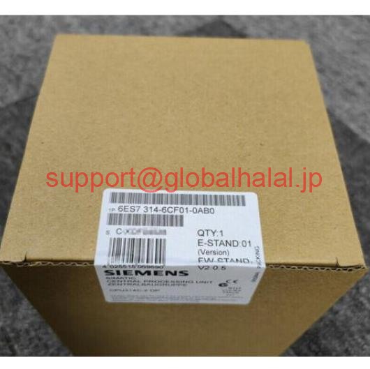 新品【東京発★適格請求書★税込】シーメンス 6ES7314-6CF01-0AB0 6ES7 314-6CF01-0AB0 【６ヶ月保証】｜Global Halal Japan