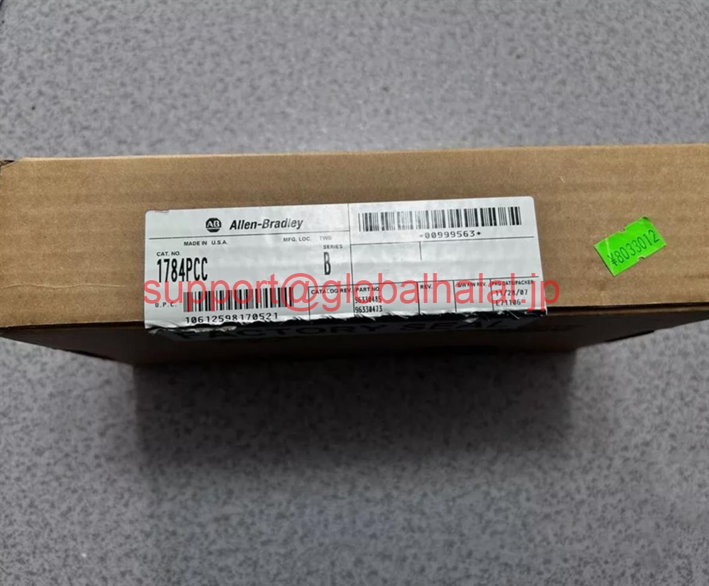 新品【日本の首都発★適当お願いごと書★税込】1784PCC続きものB Contrologix 1784-PCC Allen Bradley 【６ヶ月引き受ける】
