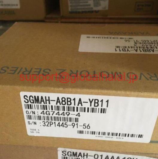 新品【東京発★適格請求書★税込】SGMAH-A8A1A-YB11 SERVO MOTOR YW62【６ヶ月保証】｜Global Halal Japan