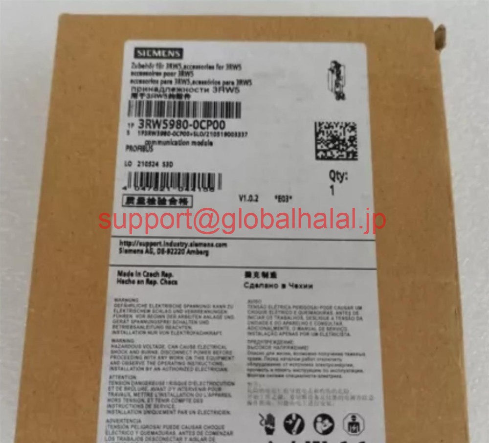 新品【日本の首都発★適当お願いごと書★税込】One Siemens 3RW5980-0CP00 3RW59800CP00 PLC UNIT 【６ヶ月引き受ける】