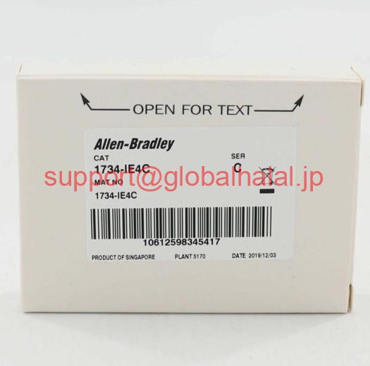 新品【日本の首都発★適当お願いごと書★税込】1734-IE4C /C尖んがりI /O 4尖んがりアナログインプットモデュール1734IE4C【６ヶ月引き受ける】