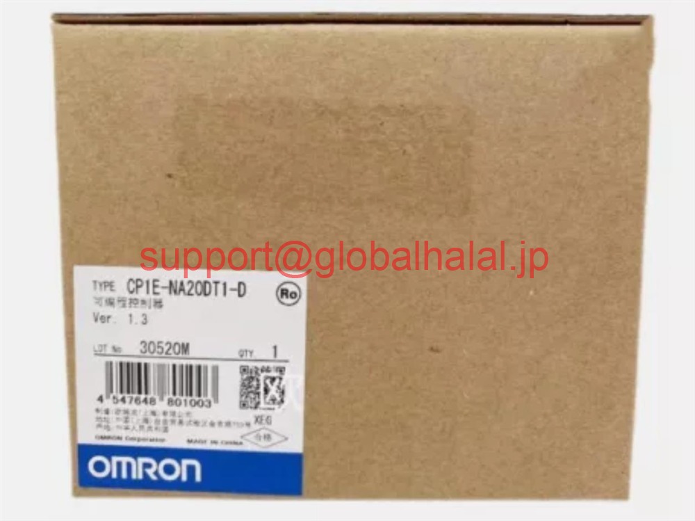 新品【東京発★適格請求書★税込】** CP1E-NA20DT1-D PLC CPUユニットCP1NEA20DT1D（CP1E-NA20DT1D）【６ヶ月保証】｜Global Halal Japan
