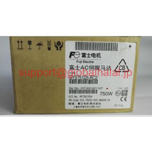 新品【日本の首都発★適当お願いごと書★税込】富士 GYS751D5-RC2 サーボ原動機 【６ヶ月引き受ける】