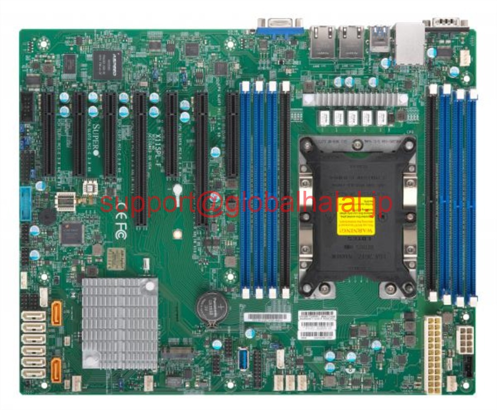 新品【日本の首都発★適当お願いごと書★代引可】SuperMicro X11SPL-F XeonスケーラブルLGA 3647 ATXメインゲーム盤C621母ちゃんゲーム盤【６ヶ月引きうける】