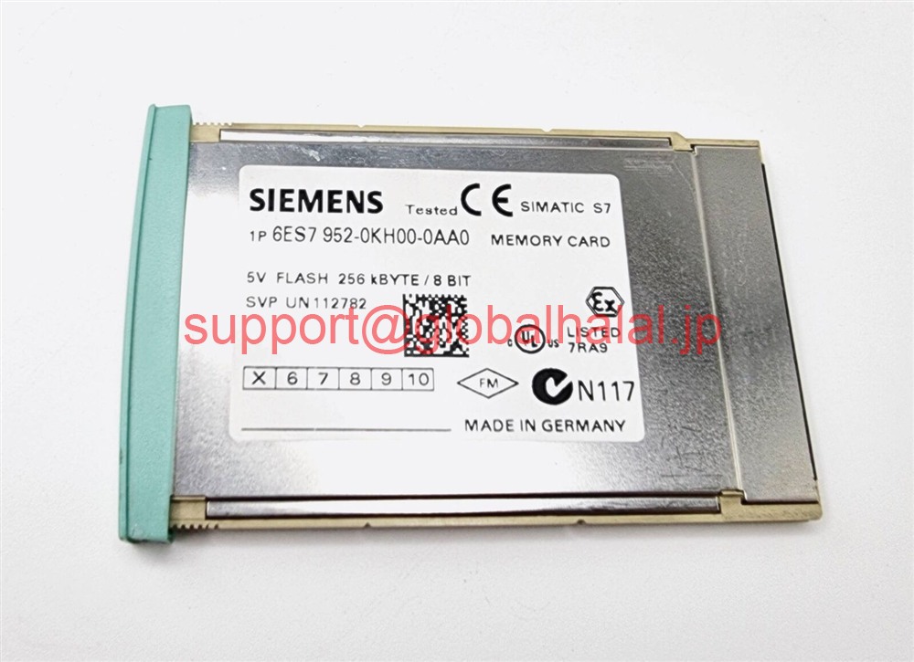 新品【東京発★適格請求書★代引可】Siemens 6ES7952-0KH00-0AA0  factory sealed SIMATIC S7, memory card for 【６ヶ月保証】