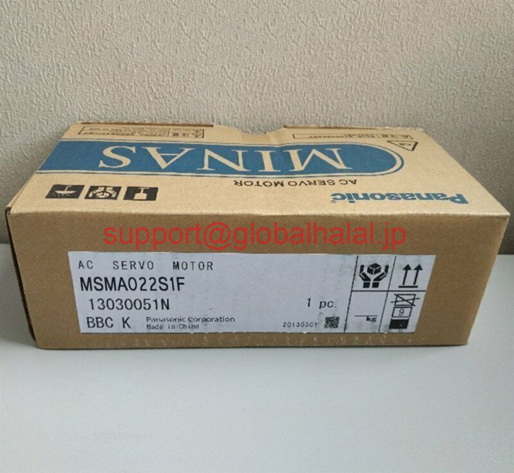 新品【東京発★適格請求書★代引可】パナソニックMSMA022S1F ACサーボモーター100％【６ヶ月保証】｜Global Halal Japan