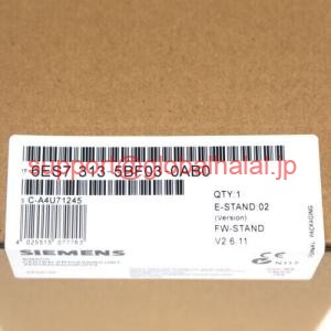 新品【東京発★適格請求書★代引可】Siemens 6ES7313-5BF03-0AB0 CPUモジュール 【６ヶ月保証】｜Global Halal Japan
