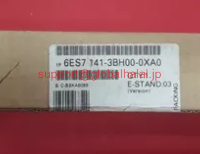 新品【東京発★適格請求書★代引可】100％6ES7 141-3BH00-0XA0ボックス6ES7141-3BH00-0XA0＃WD1 【６ヶ月保証】｜Global Halal Japan 80,366円