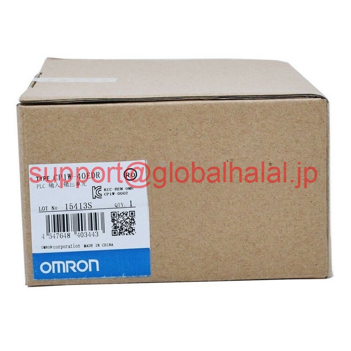 新品【東京発★適格請求書★代引可】拡張CP1W-40EDR＃WD1 【６ヶ月保証】｜Global Halal Japan 11,544円
