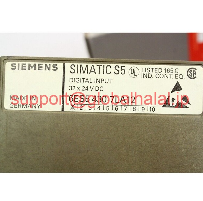 新品【東京発★適格請求書★代引可】6ES54307LA12 SIEMENS 24VDC 32PTデジタル入力SIMATIC S5 - SA 【６ヶ月保証】｜Global Halal Japan