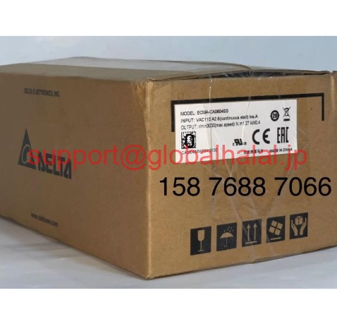 新品【東京発★適格請求書★代引可】Delta Servo Motors ECMA-CA0604SS 【6ヶ月保証】|Global Halal Japan