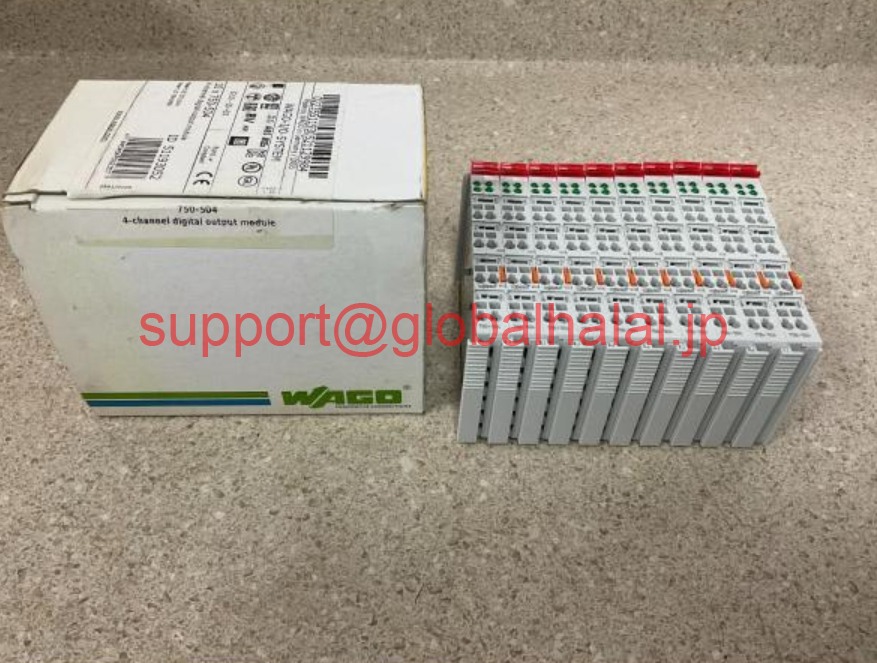 新品【東京発★適格請求書★代引可】WAGO 750-504（10の箱） 【６ヶ月保証】｜Global Halal Japan