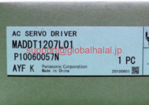 新品【東京発★適格請求書★代引可】()PANASONIC MADDT1207L01サーボモーターフリー "" "" intl ' 【6ヶ月保証】|Global Halal Japan
