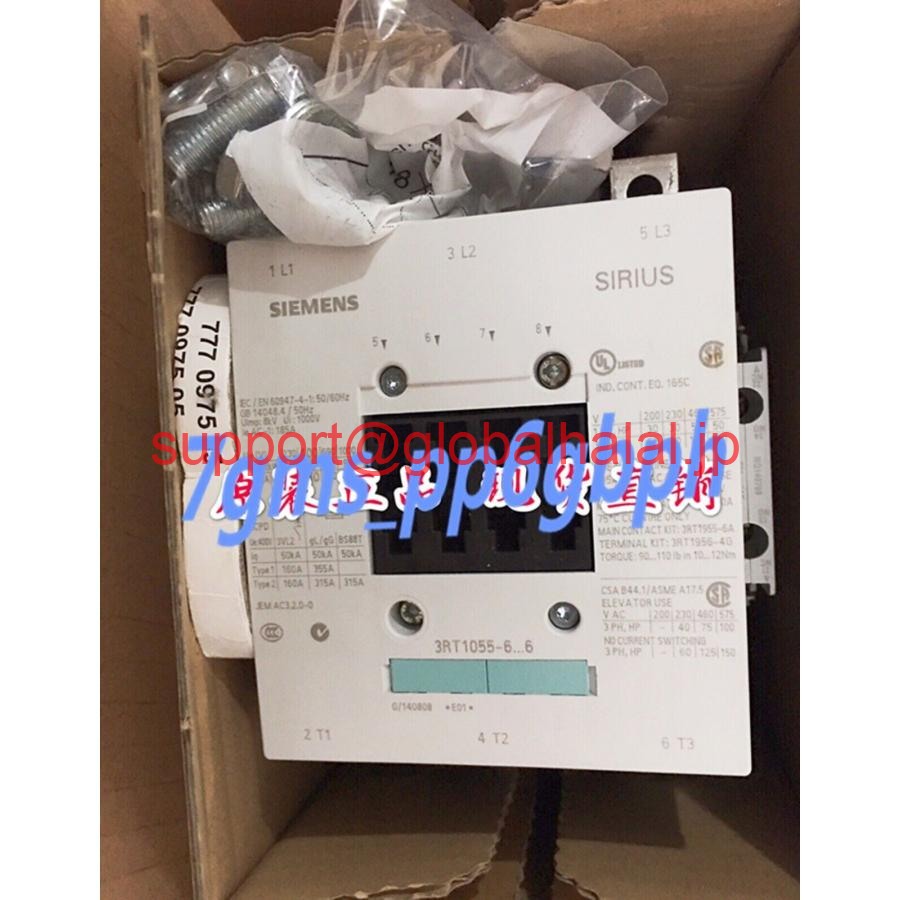 新品【日本の首都発★適当お願いごと書★代引可】Siemensまたは3RT1055-6AP36 【６ヶ月引き請ける】