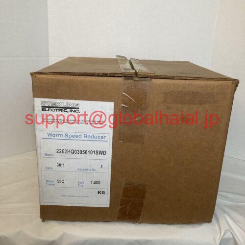 新品【日本の首都発★適当お願いごと書★代引可】Sterling Electric 2262HQ03056101ワームギアリデューサー 【６ヶ月引きうける】