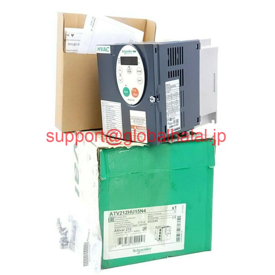 新品【日本の首都発★適当お願いごと書★代引可】Nib Schneider Electric ATV212HU15N4す早さ運転380-480 VA50/60 サイクル 1.5 kW 2 HP 【６ヶ月引き受ける】